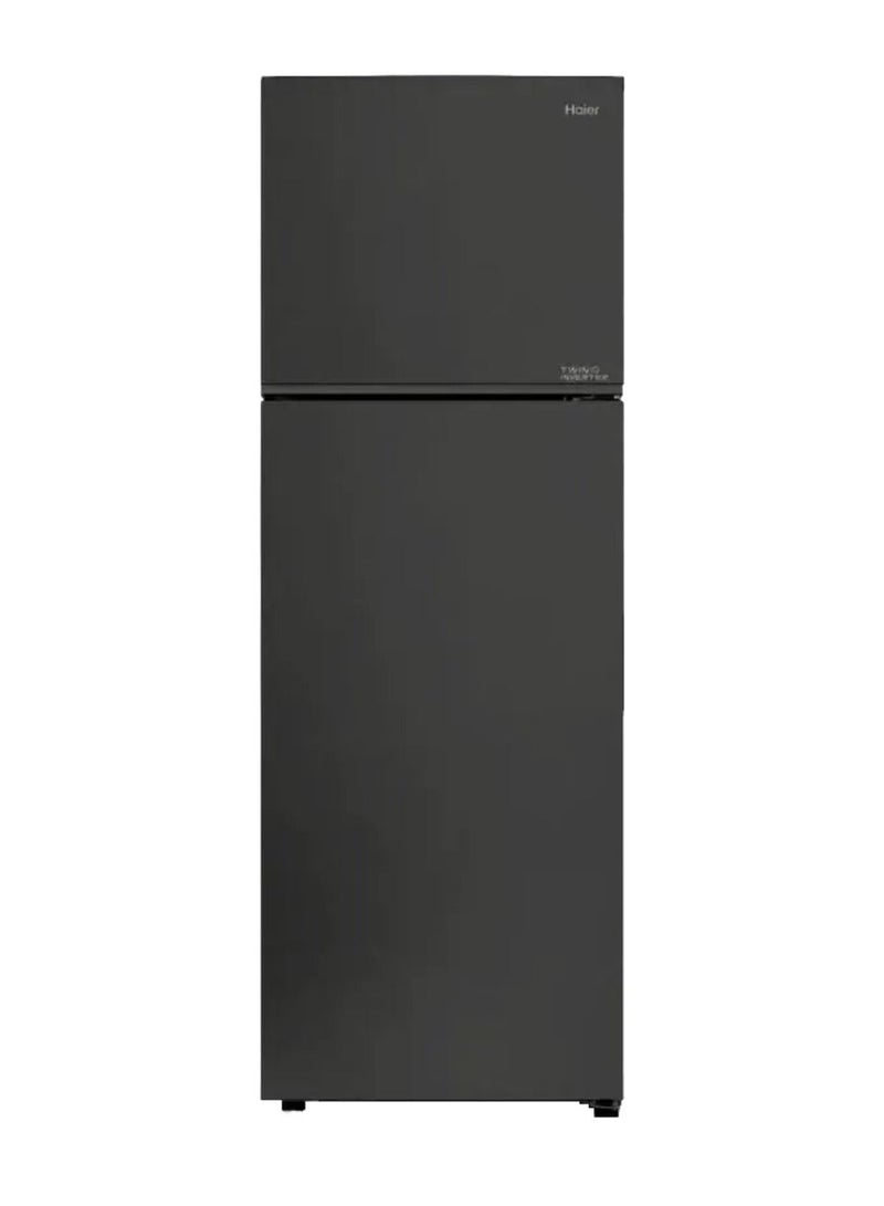 Haier Refrigerator  2-Door , With Chiller Zone system, Fresh Box, Deo Technology Filter, TWIN-Inverter 357 Liter - Black Metal Color - HRF-380TMBM black - Image 2