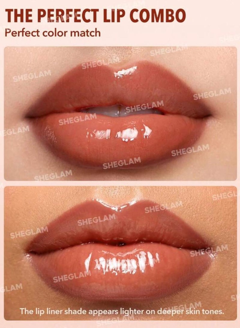 SHEGLAM Lip Rules Liner & Gloss Pen By The Book  - Image 3