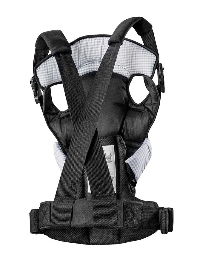 هوك 4 Way Carrier, Ergonomic Baby Carrier, 0M+ 3.5kg - 15 kg, Includes Head And Neck Support, Black  - Image 2