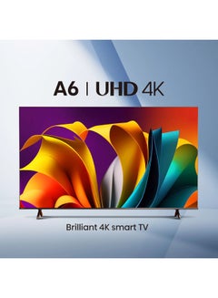 Hisense 55 inch,4K, UHD, VIDAA Smart TV, 55-inch, Dolby Vision, Game Mode Plus, DTS Virtual X, TV Voice Control, Dual Volume Control 55A6N Black  - Image 2