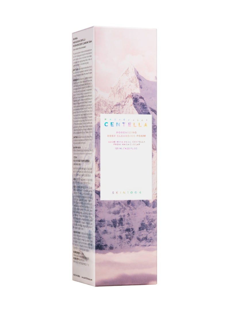 skin1004 - Madagascar Centella Poremizing Deep Cleansing Foam 4.22 fl.oz, 125ml, Remove Pore-Clogging Debris Pink - Image 1