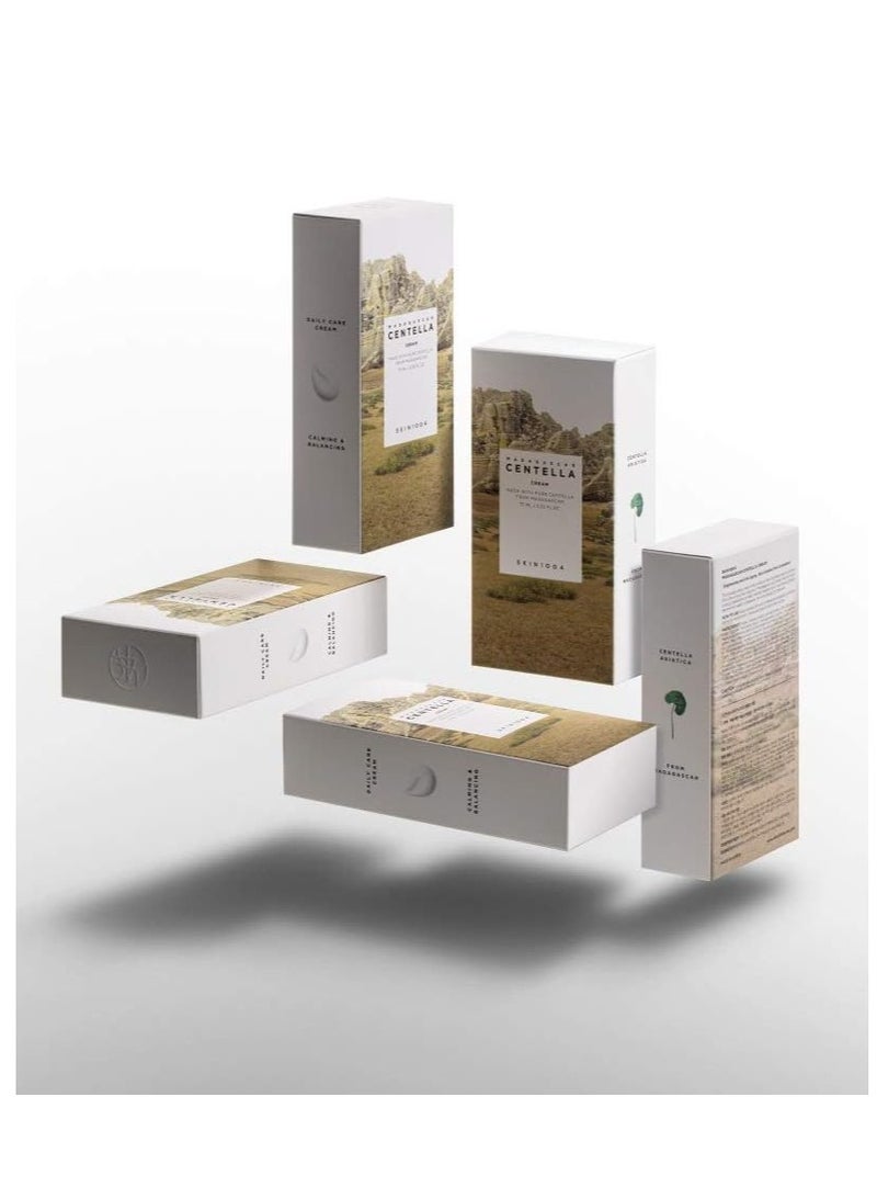 skin1004 - Madagascar Centella Cream - 75ML, Quadruple Ceramide Complex, Strengthens Skin Barrier, Moisturizes and Soothes Dry, Sensitive Skin Brown - Image 1