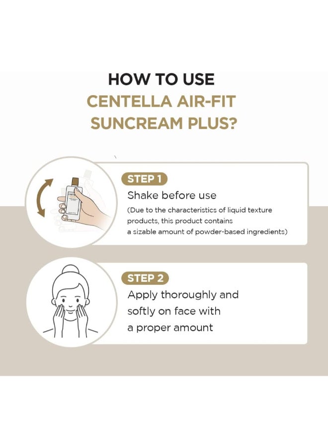 skin1004 - Madagascar Centella Air-Fit Suncream Plus SPF50+ - Image 1