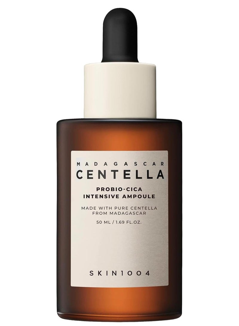 SKIN1004 Madagascar Centella Asiatica Ampoule Facial Serum 100% Centella Asiatica Extract for Soothing Sensitive and Acne-Prone Skin Probio-Cica Ampoule Brown - Image 1