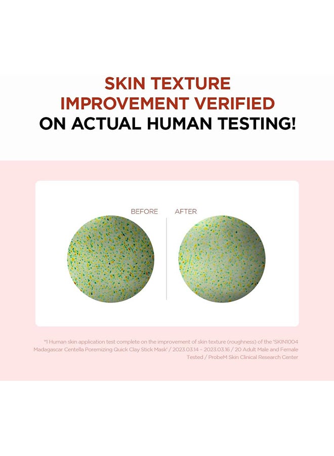 Madagascar Centella Poremizing Quick Clay Stick Mask 27g