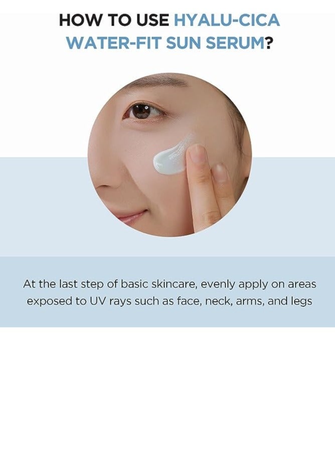 skin1004 Madagascar Centella Hyalu Cica Water Fit Sun Serum 50 SPF  - Image 2