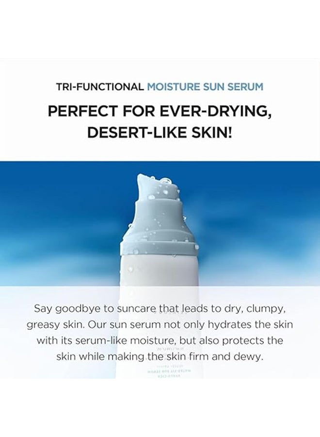skin1004 Madagascar Centella Hyalu Cica Water Fit Sun Serum 50 SPF  - Image 3
