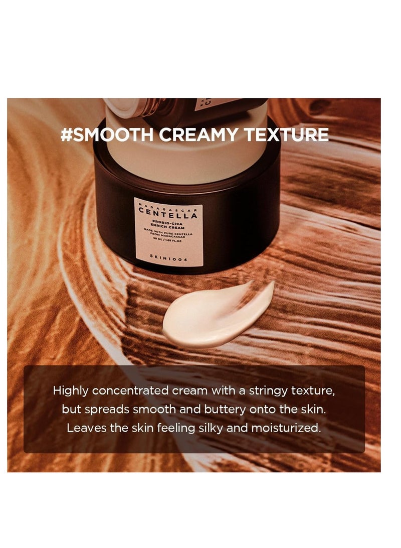 سكين1004 كريم مدغشقر سنتيلا بروبيو سيكا المعزز، مركب من بروبيو سيكا وتيكا لتأثيرات مهدئة، 50 مل من سكين 1004 - Image 2