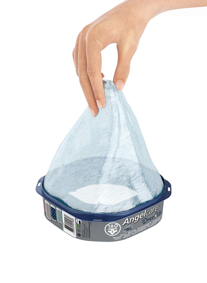 Angelcare - 3 Pack Refill Octagonal, Blue - Image 1