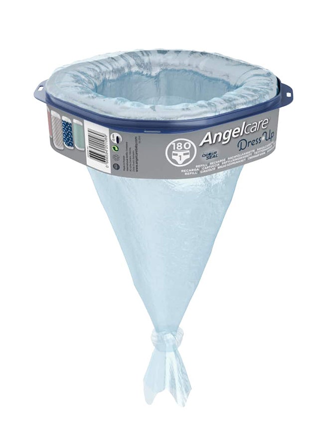 Angelcare - 3 Pack Refill Octagonal, Blue - Image 1
