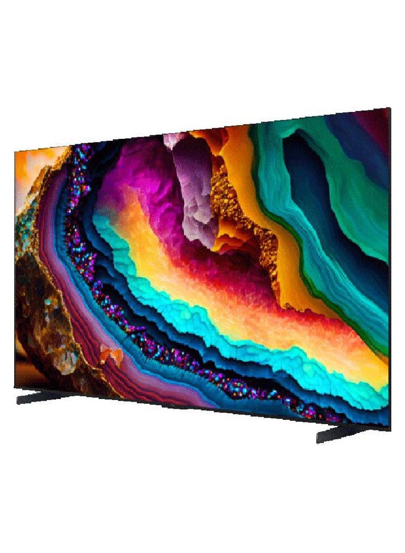 KMC - 4K Smart Tv 65" Frameless- Android 13 - 2 Emote Control ( Free Air Remote) 1Gb + 8G KMC65US24 Black - Image 1