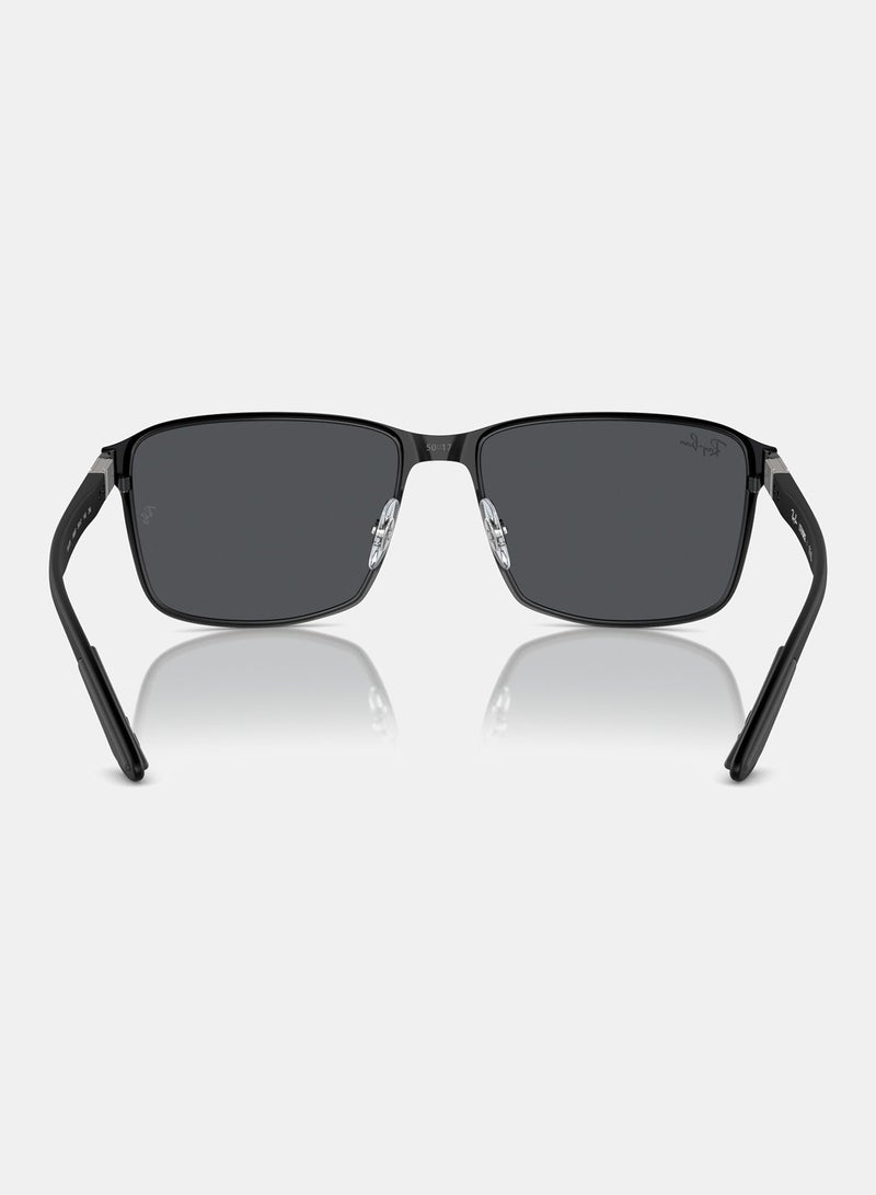 Ray-Ban Men's Full Rim Square Sunglasses 0RB3721 59 186/87 - Image 4