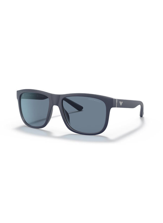 EMPORIO ARMANI Men's Full Rim Butterfly Sunglasses 0EA4182U 57 50882V  - Image 3