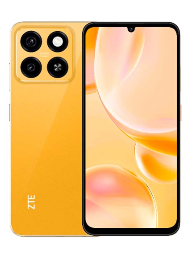 ZTE Blade A55 Dual Sim Sunset Orange 4GB+8GB RAM 128GB 4G - International Version - Image 1