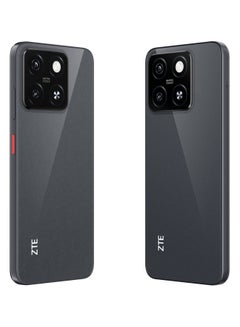زد تي اي هاتف Blade A55 ثنائي الشريحة 4 جيجابايت + 8 جيجابايت رام 128 جيجابايت 4G أسود لامع - الإصدار الدولي  - Image 3