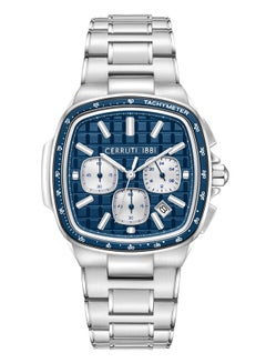 CERRUTI 1881 Men's Stainless Steel Navy Matt Dial Watch  - Image 1