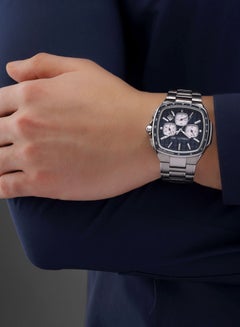 CERRUTI 1881 Men's Stainless Steel Navy Matt Dial Watch  - Image 5