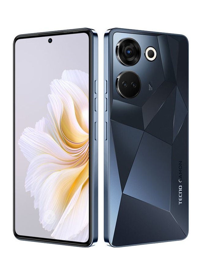 TECNO Camon 20 Dual SIM Predawn Black 8GB RAM 256GB 4G - International Version - Image 3