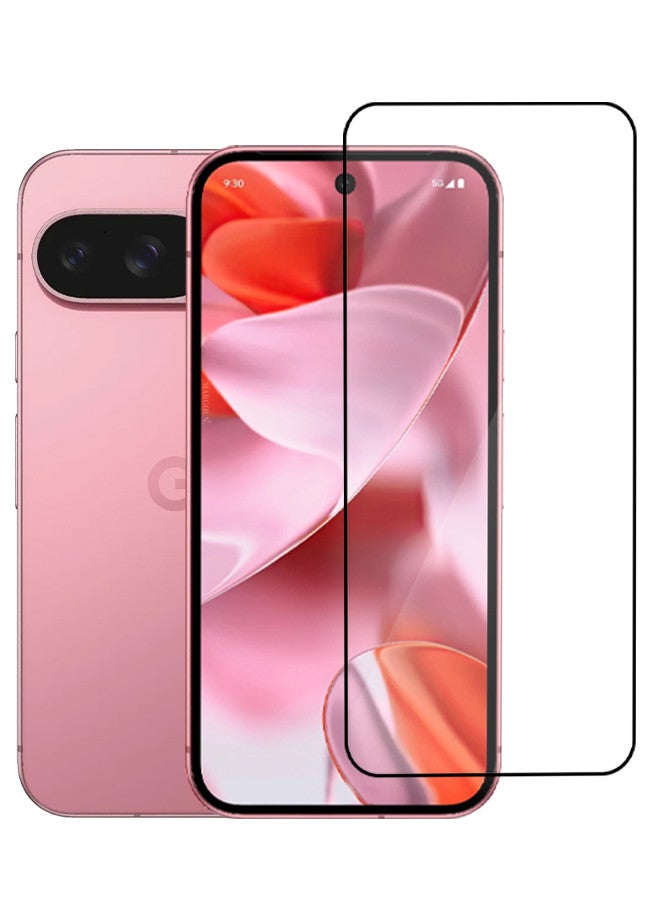 MARGOUN (for Google Pixel 9) Tempered Glass Screen Protector Anti-Scratch Case Friendly HD Clear Protective Film Clear  - Image 1