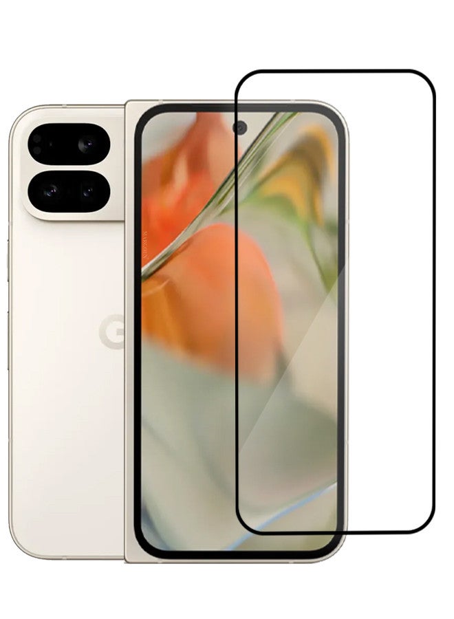 MARGOUN (for Google Pixel 9 Pro Fold) Tempered Glass Screen Protector Anti-Scratch Case Friendly HD Clear Protective Film Clear  - Image 1