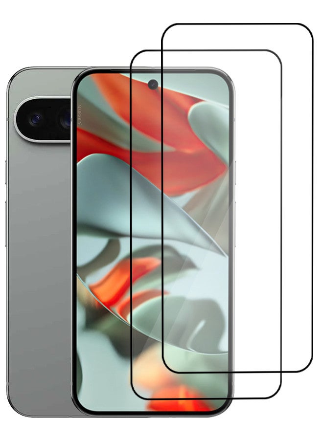 MARGOUN (for Google Pixel 9 Pro XL) 2 Pack Tempered Glass Screen Protector Anti-Scratch Case Friendly HD Clear Protective Film Clear  - Image 1