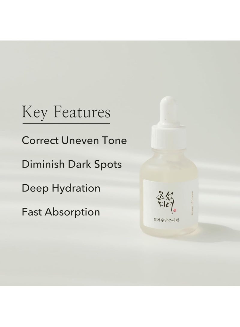 Beauty of Joseon - Glow Deep Serum with Rice and Alpha-Arbutin - Brightening and Hydrating Formula for Even Skin Tone - 30ml (1 fl. oz.) - Reduces Dark Spots, Improves Skin Texture, and Enhances Natural Radiance for a Smooth, Radiant Complexion 30ml - Image 1
