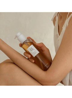 Beauty of Joseon Ginseng Cleansing Oil - Deep Cleansing and Nourishing Face Oil - 210ml - Removes Makeup, Impurities, and Excess Oil & Hydrating and Revitalizing Skin for a Smooth, Radiant Complexion 210ml  - Image 5
