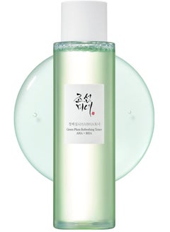 Beauty of Joseon Green Plum Refreshing Toner with AHA and BHA - Exfoliating and Hydrating Face Toner - 150ml (5 fl. oz.) - Gently Removes Dead Skin Cells, Unclogs Pores, and Balances Skin for a Clear, Radiant Complexion 150ml  - Image 1
