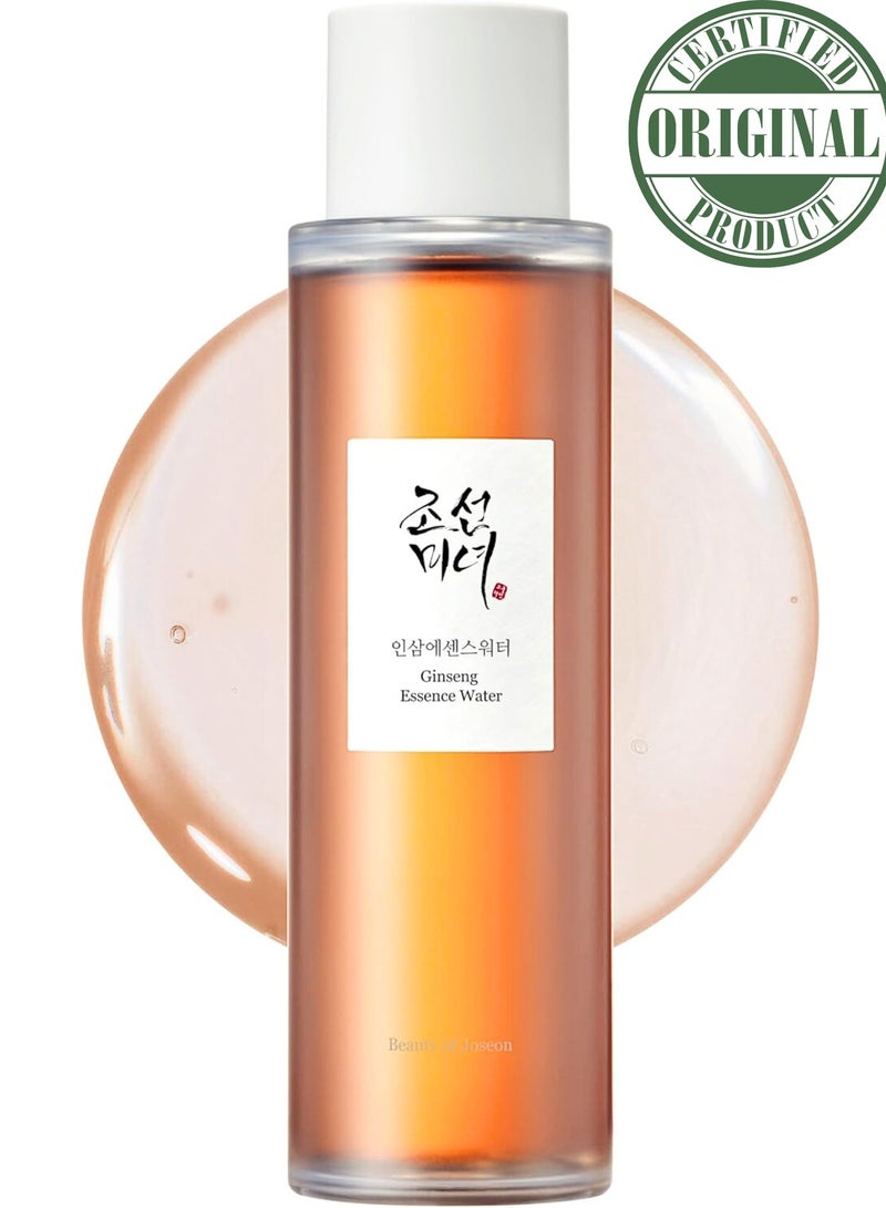Beauty of Joseon - Ginseng Essence Water - Hydrating and Revitalizing Face Essence - 150ml (5 fl. oz.) - Deeply Nourishes, Boosts Skin Elasticity, and Enhances Radiance for a Smooth, Youthful Complexion 150ml - Image 1