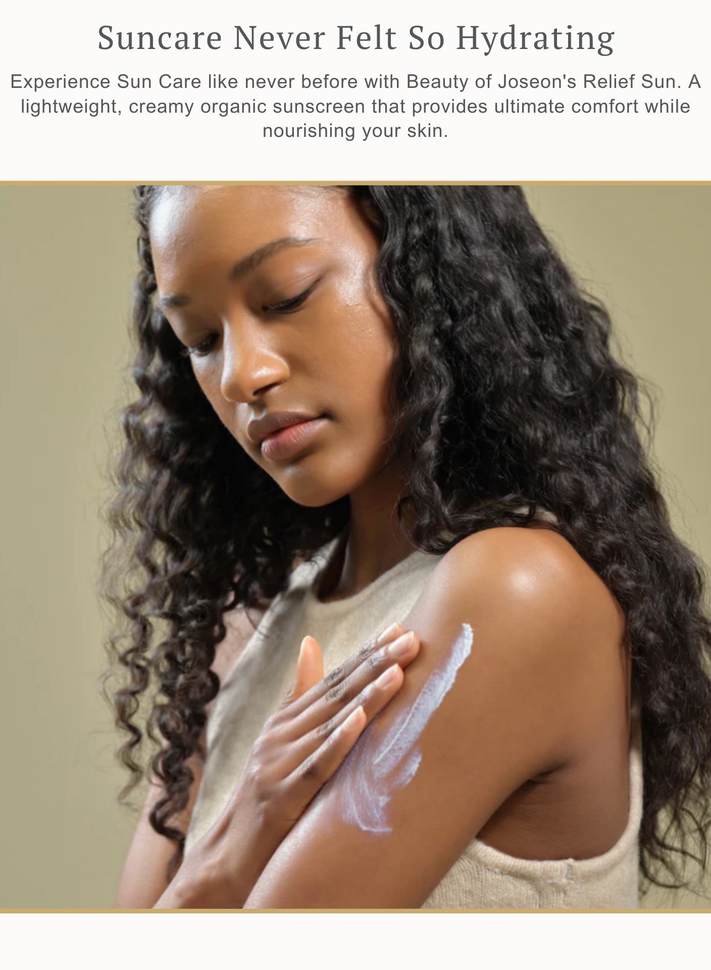 Relief Sun: Rice + Probiotics SPF50+ PA++++ - Advanced Broad Spectrum UV Protection with Skin-Nourishing Rice Extracts and Probiotics for Healthy, Glowing Skin 50ml - https://f.nooncdn.com/p/pnsku/N70102846V/45/_/1724387623/0c6c496e-cd2c-45b3-873b-ff46bb66cc45.jpg?width=original