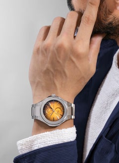 CERRUTI 1881 Men's Stainless Steel Yellow Dial Watch  - Image 5