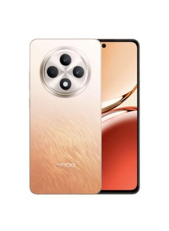 أوبو Reno 12F 4G ثنائي الشريحة، برتقالي كهرماني، 8 جيجابايت رام، 256 جيجابايت - الإصدار العالمي  - Image 1