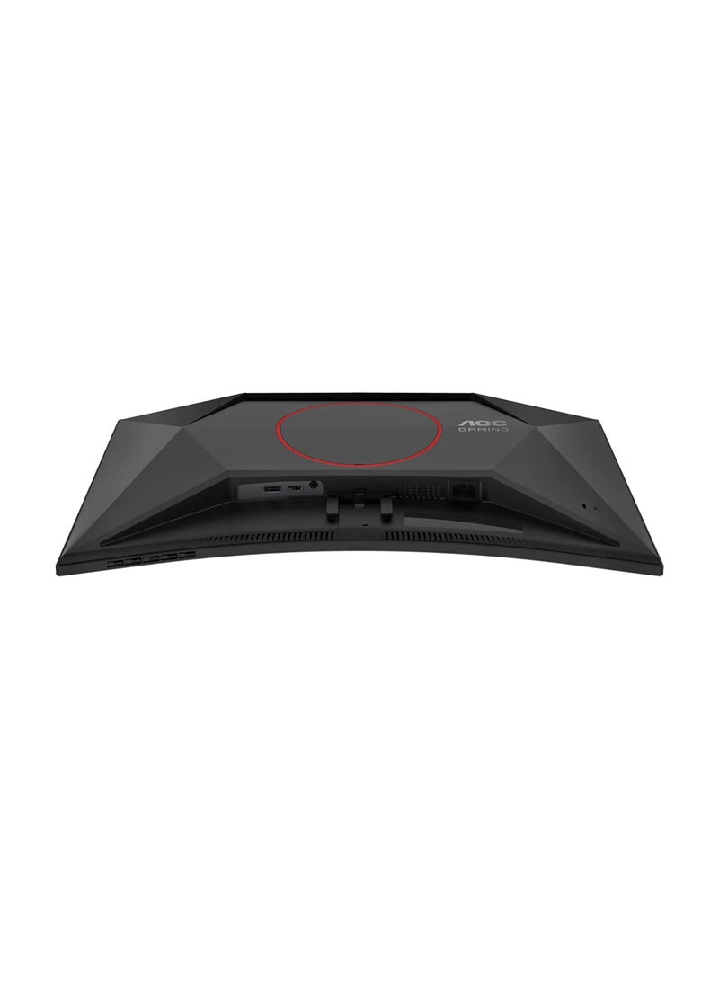 AOC - 27 inch FHD Curved Gaming Monitor, 1ms (GtG) Response Time, 280 Hz Refresh Rate, Adaptive Sync,1.07 Billion Display Colors, Adjustable Stand, HDMI, DisplayPort C27G4ZE Black/Red - Image 1