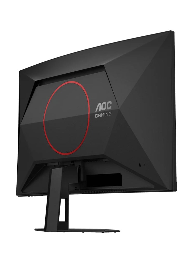 AOC - 27 inch FHD Curved Gaming Monitor, 1ms (GtG) Response Time, 280 Hz Refresh Rate, Adaptive Sync,1.07 Billion Display Colors, Adjustable Stand, HDMI, DisplayPort C27G4ZE Black/Red - Image 1