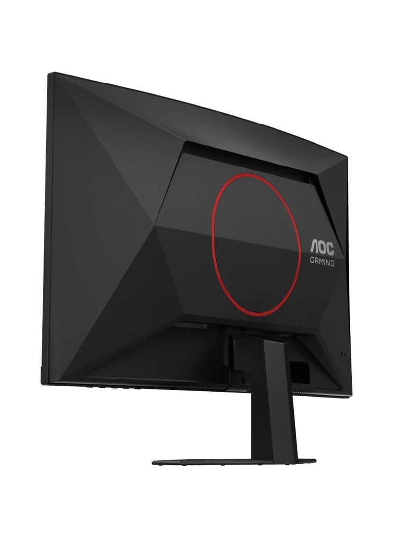AOC - 27 inch FHD Curved Gaming Monitor, 1ms (GtG) Response Time, 280 Hz Refresh Rate, Adaptive Sync,1.07 Billion Display Colors, Adjustable Stand, HDMI, DisplayPort C27G4ZE Black/Red - Image 1