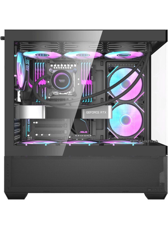 BOLT Mama Choice Gaming PC CORE i5-12400F, RTX 4060 8GB, H610M-K, 16GB 3200MHz RAM, 500GB SSD , 700W PSU, 120mm Air Cooler Black  - Image 5