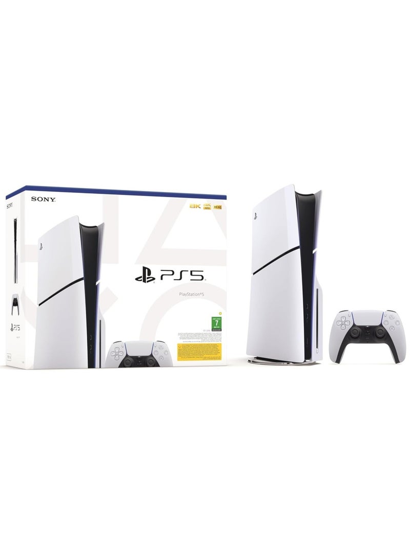 Sony PlayStation 5 Slim Disc Console With Pulse 3D Headset - White - Image 2