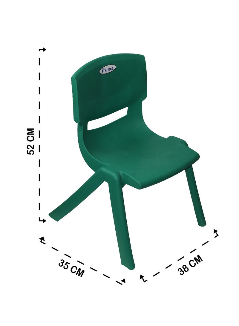 ESQUBE Kids Deluxe Study Chair Green 26cm  - Image 2