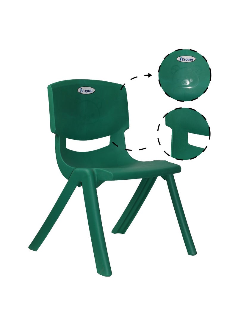 ESQUBE Kids Deluxe Study Chair Green 26cm  - Image 4