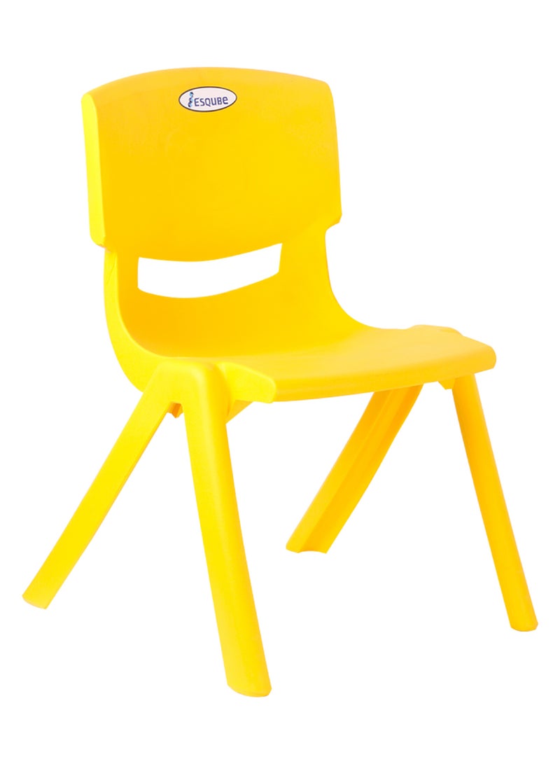 اسكيوب Kids Deluxe Study Chair Yellow 26cm  - Image 1