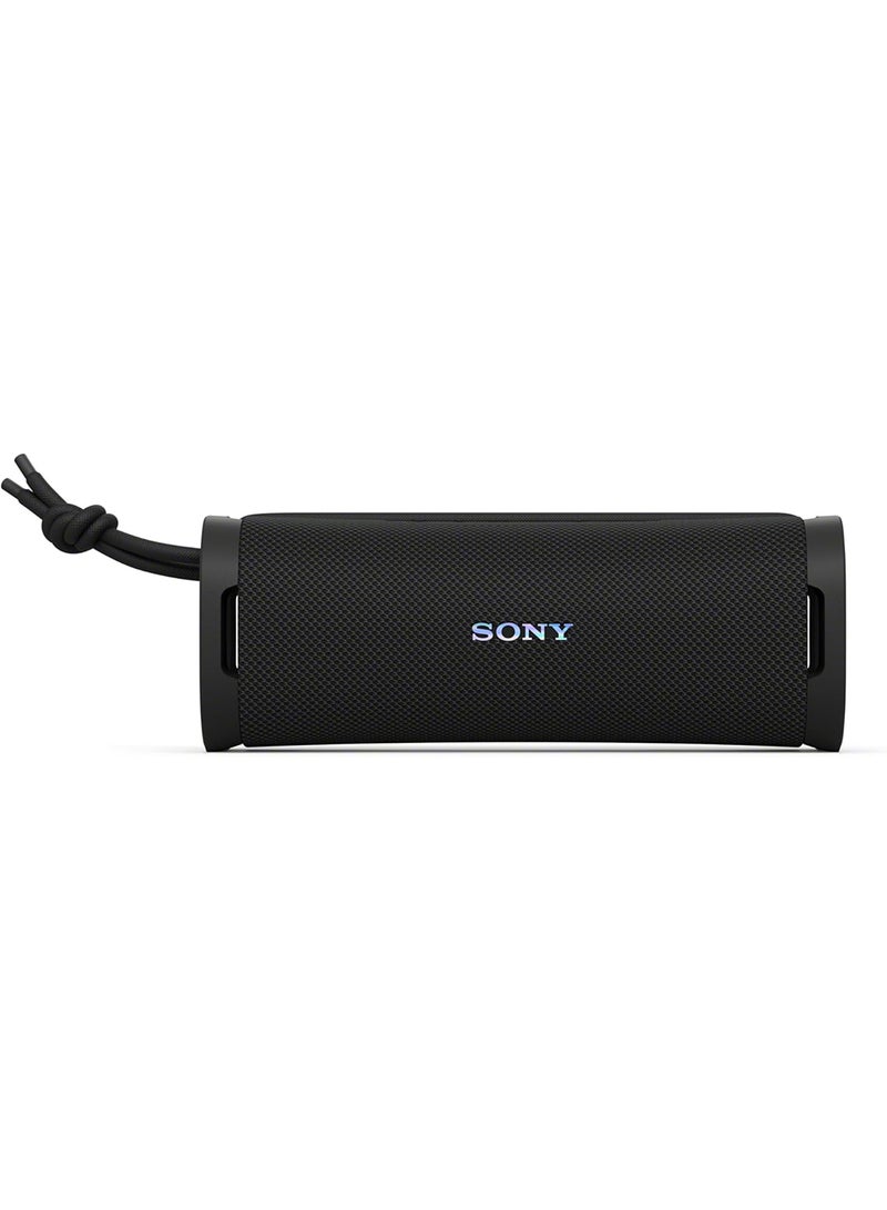 Sony - ULT Field 1 Wireless Ultra Portable Bluetooth Compact Speaker, IP67 Waterproof, Dustproof and Rustproof with Enhanced Bass, 12 Hour Battery and Detachable Strap, UAE Model, 2024 Black - Image 1