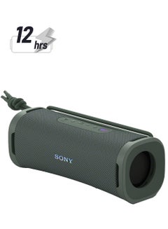 Sony ULT Field 1 Wireless Ultra Portable Bluetooth Compact Speaker, IP67 Waterproof, Dustproof, Shockproof with Enhanced Bass, 12 Hour Battery and Detachable Strap, UAE Model, 2024 Forest Grey  - Image 1