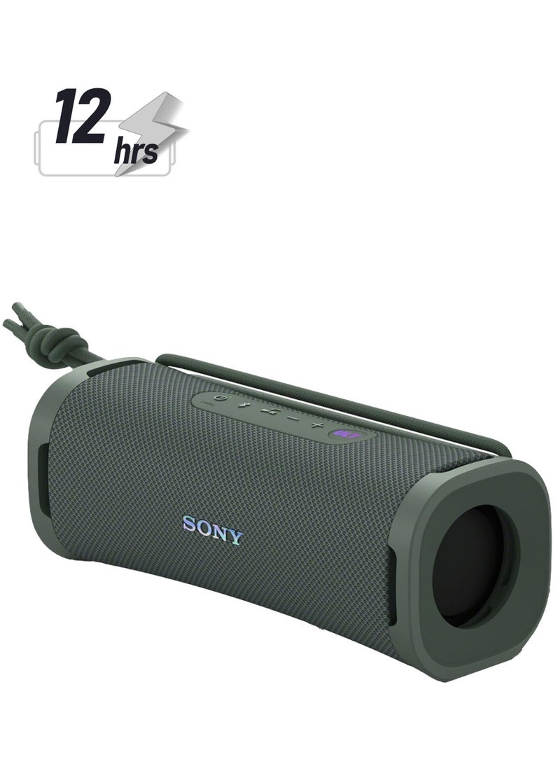 Sony - ULT Field 1 Wireless Ultra Portable Bluetooth Compact Speaker, IP67 Waterproof, Dustproof, Shockproof with Enhanced Bass, 12 Hour Battery and Detachable Strap, UAE Model, 2024 Forest Grey - Image 1