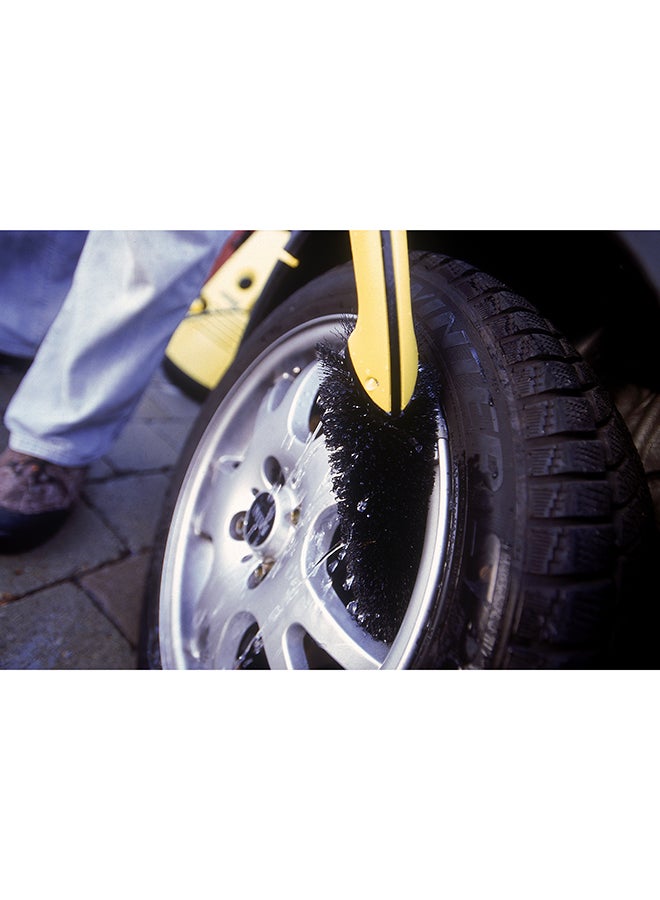 KARCHER - Karcher 2.643-234.0 Wheel Washing Brush, Multi Color Yellow & Black - Image 1