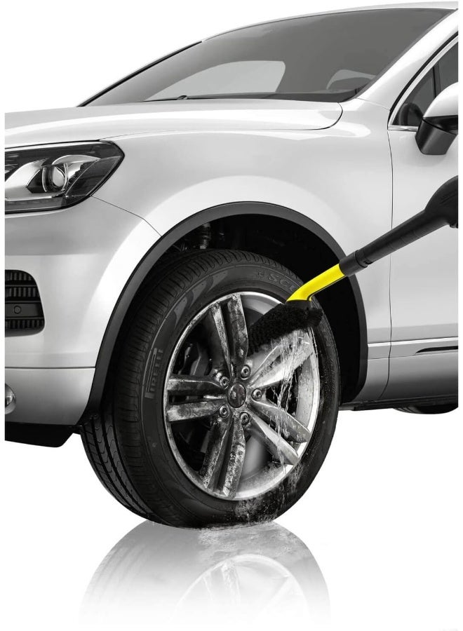 KARCHER - Karcher 2.643-234.0 Wheel Washing Brush, Multi Color Yellow & Black - Image 1