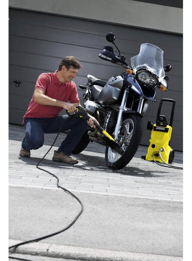 KARCHER - Karcher 2.643-234.0 Wheel Washing Brush, Multi Color Yellow & Black - Image 1