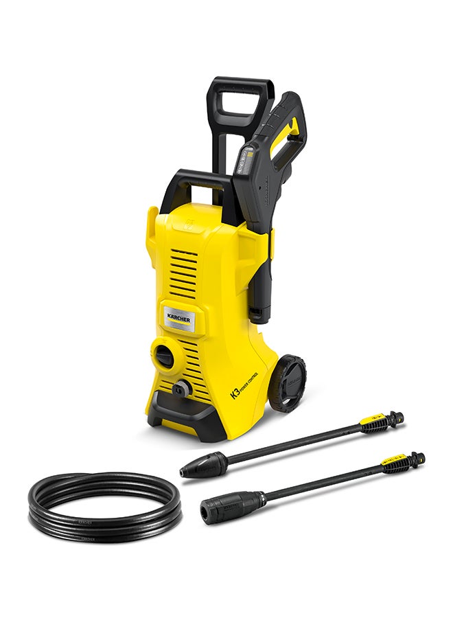 KARCHER - High Pressure Washer K3 Power Control 120 bar, 2 Spray Lances Included Yellow & Black - Image 1