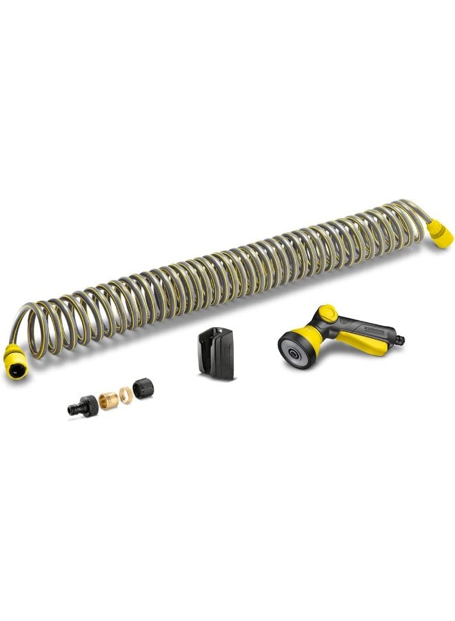KARCHER - Karcher Spiral Hose Set For Gardening, 10 Mts, 26451780 Yellow & Cream - Image 1