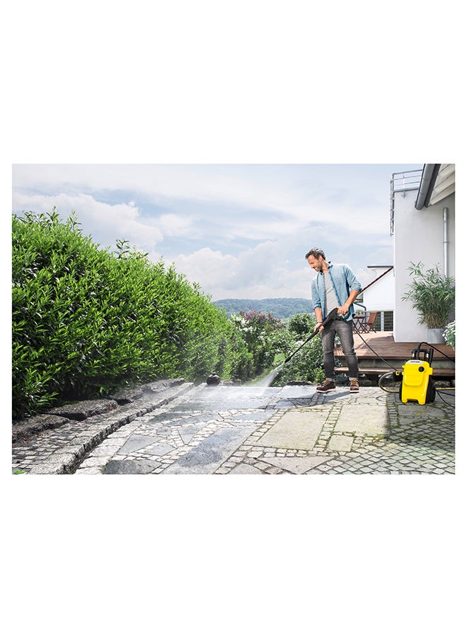 KARCHER - 230V High Pressure Washer, 130 Bar, 1800W, Water-cooled Motor, Heavy Duty Karcher K4 Compact Yellow & Black - Image 1