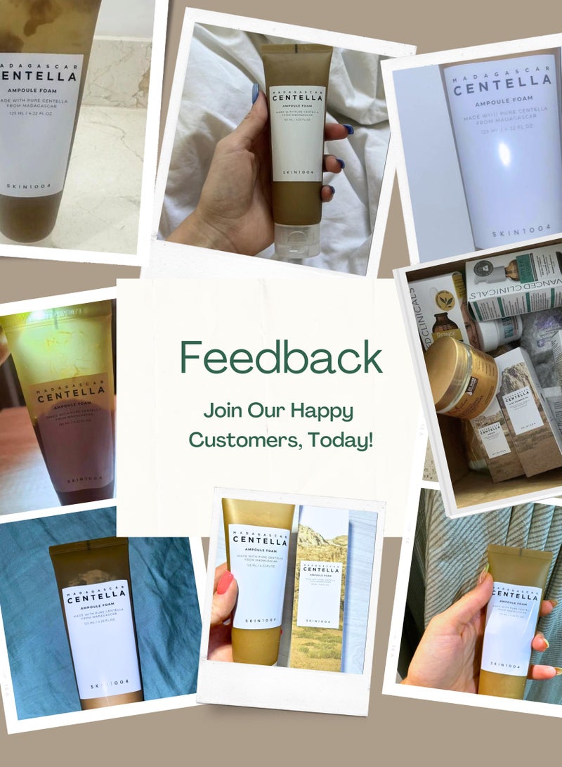 سكين1004 منظف رغوة أمبولة سنتيلا 125 مل - منظف يومي لطيف ومنخفض الحموضة للوجه للبشرة الحساسة مع مستخلص سنتيلا آسياتيكا المهدئ - Image 3